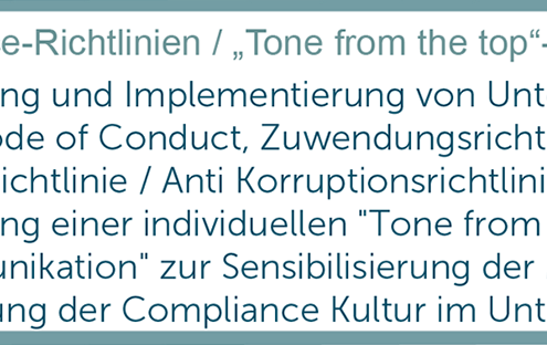 Compliance Richtlinien