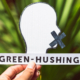 Greenhushing