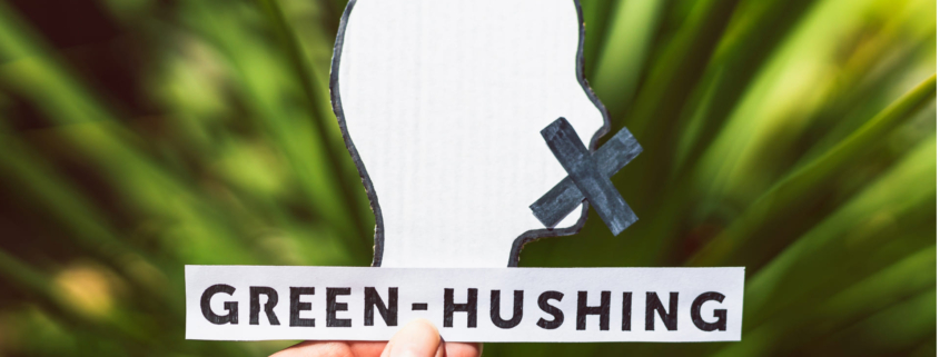 Greenhushing