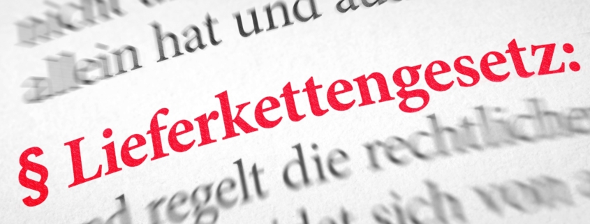 Lieferkettengesetz